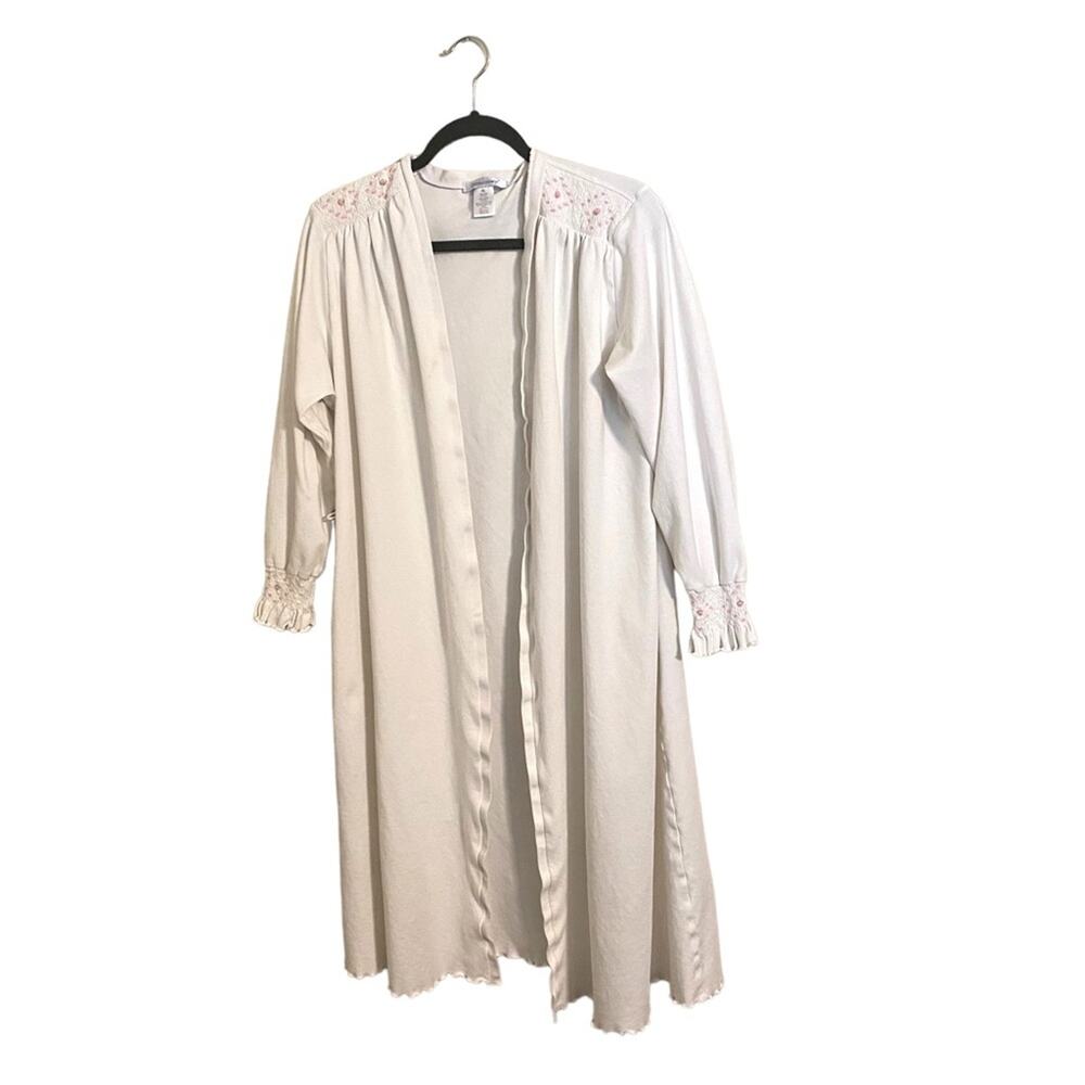 Cuddledown‎ White Lightweight Sleep Robe XL